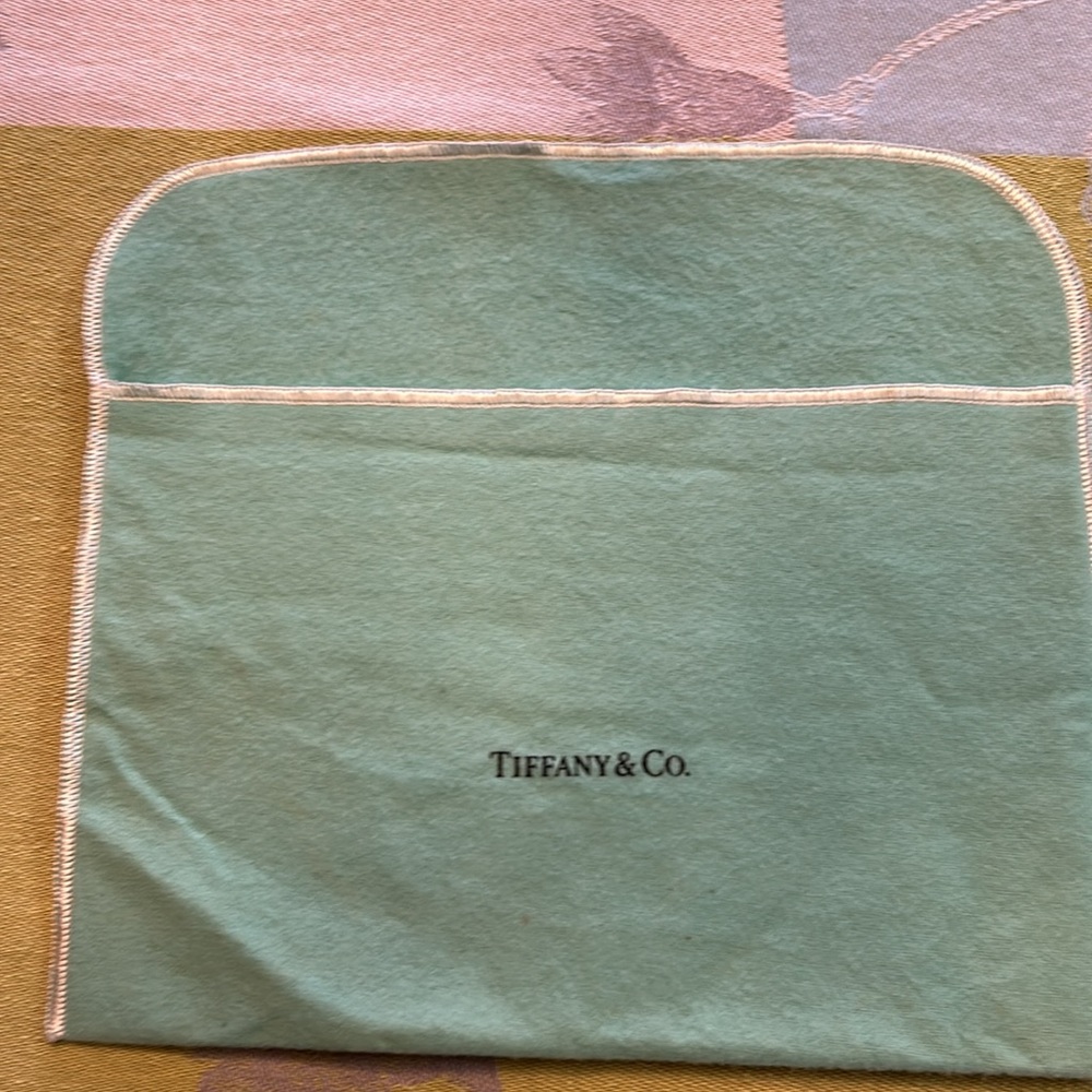 Tiffany & Co. Blue Flannel Dust Bag - Picture 2 of 3